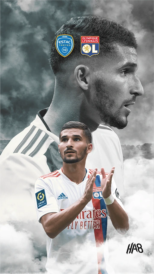 Houssem Aouar, OL, Olympique Lyonnais